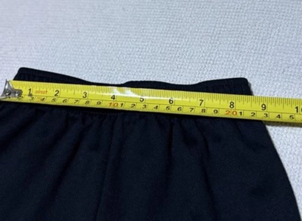 Nike Small 4-5Y Girl Athletic Running Shorts Black Pink Swoosh